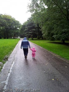 rainy woodbank park stockport