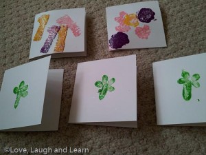 Homemade cards