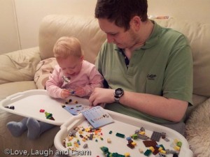 Daddy and Daughter Lego