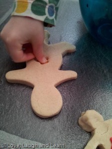 Gingerbread Playdough