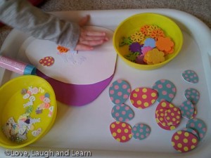 Foam Egg Decorating