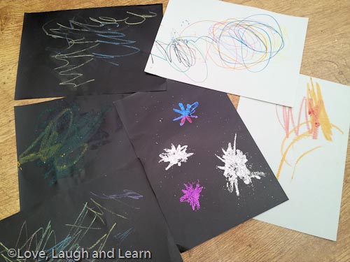 New Year Firework Art | Love, Laugh and Learn